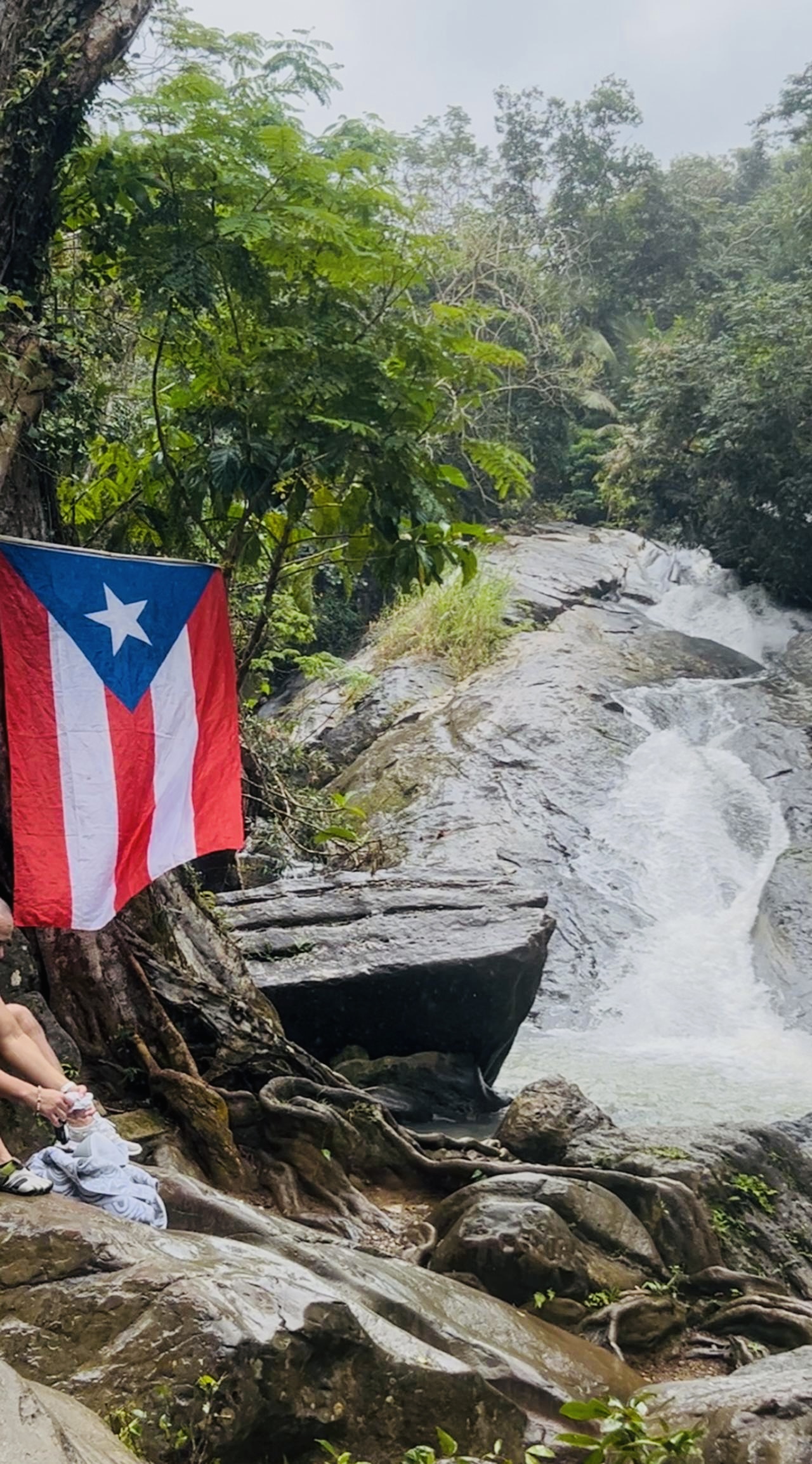 2 Tours in 1 Day: Rainforest Waterslides & Beach Tour w/Transport